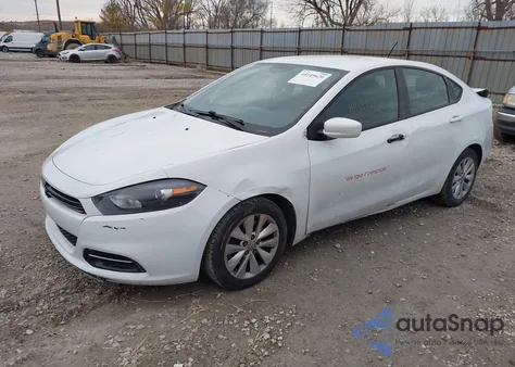 2014 Dodge Dart Sxt z USA, uszkodzony, nr VIN 1C3CDFBB6ED919704